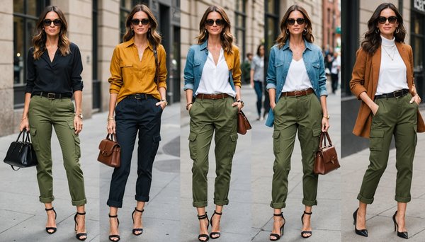 Élevez votre look : astuces pour porter des pantalons cargo avec des talons et adopter un style chic et à la pointe des tendances