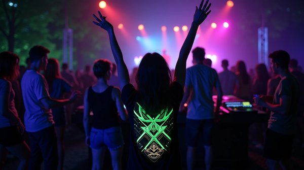Les t-shirts techno incontournables pour les raves de l'été